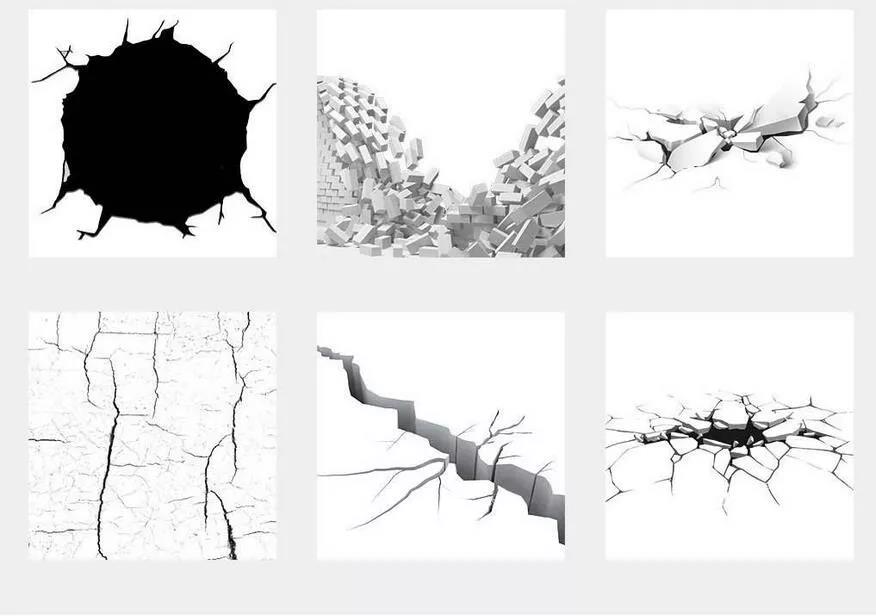 建筑结构裂缝有几种形式？