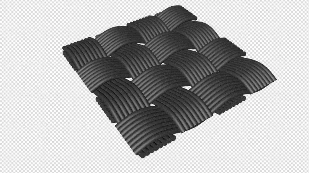 如何使用C4D画碳纤维布？