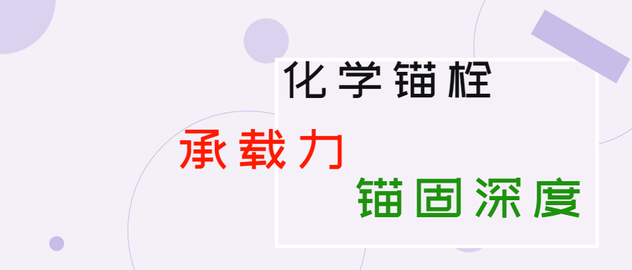 化学锚栓的锚固深度和承载力是多少？你知道吗？