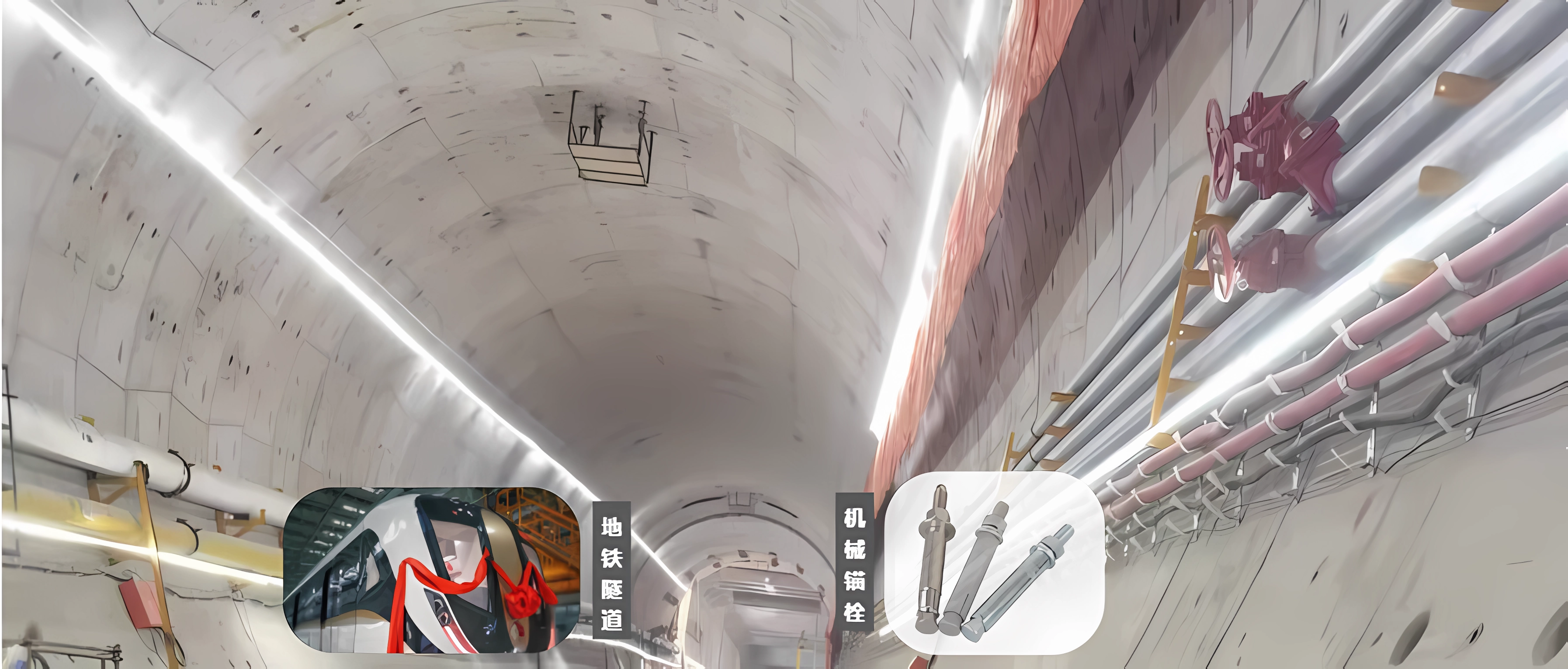 为什么很多地铁隧道项目都使用后扩底机械锚栓？